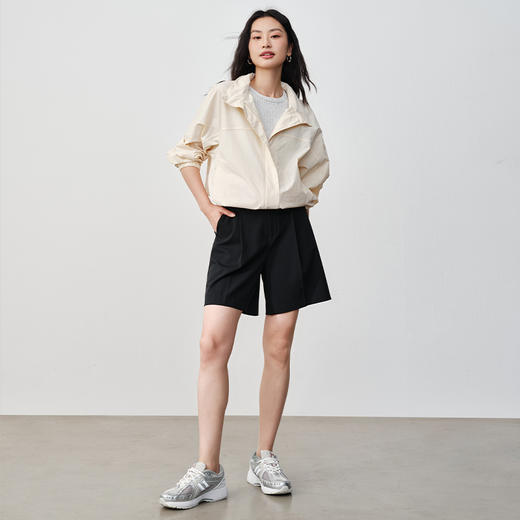 【百慕大短裤】显瘦梨形友好A字SPS西装短裤simplepiecesS42P029 商品图1