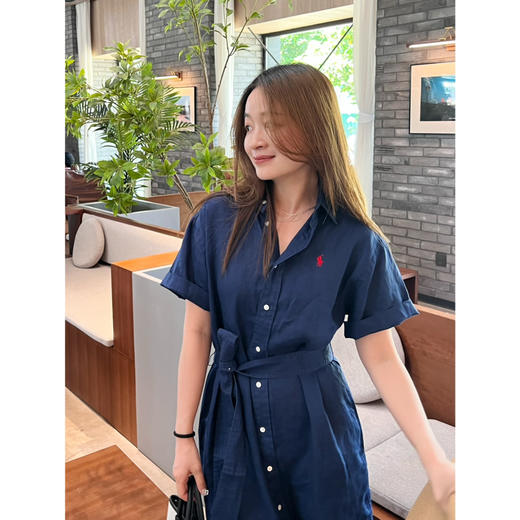 2505405    拉夫 亚麻连衣裙 商品图3