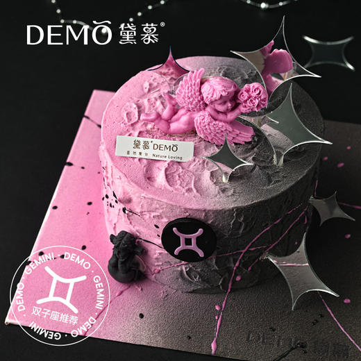 暗夜甜心·创意主题奶油蛋糕|Dark night sweetheart 商品图2