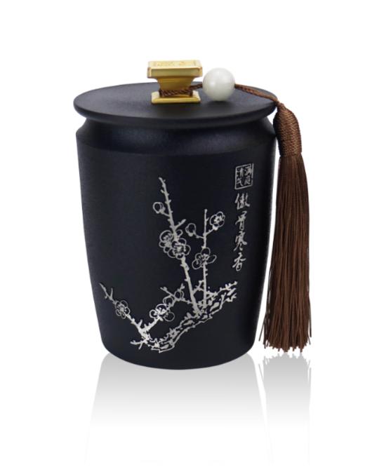 满庭清气-茶叶罐（黑色） 商品图0