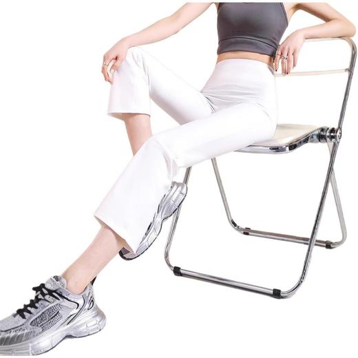 百媚生 七分裤喇叭裤女瑜伽裤女夏薄款外穿2507 商品图4