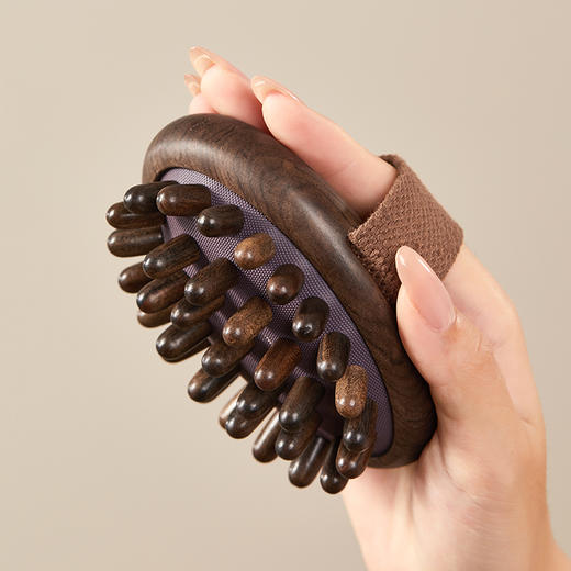 初心| 黑檀沉贵宝经络刷 商品图4