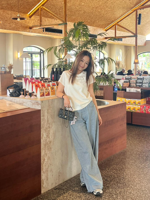 2505407    气质 匹马棉白tee 商品图1