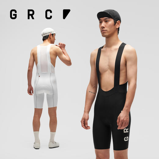 GRC桀骛无尽春夏季新款tech inprogress背带短裤自行车骑行裤男 商品图3