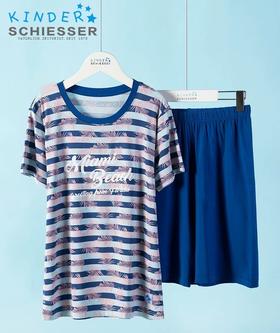 【椰树海洋莫代尔】SCHIESSER德国舒雅儿童家居套装莫代尔面料，细腻滑爽，手感柔和3B/22465H