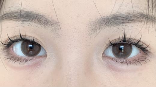 LuLuAlice日抛美瞳 乳粉棕 14.3mm 商品图0