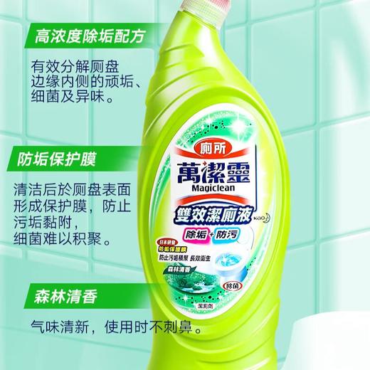 花王双效洁厕液 厕所清洁剂 森林香650ml 商品图5