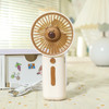 【便携手持小风扇】简约隐藏式支架桌面便携小风扇 三档大风力学生夏季旅行随身风扇。ry 商品缩略图6