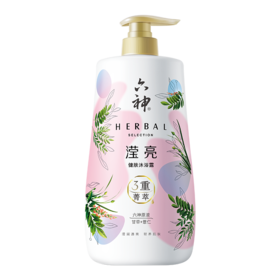 六神滢亮健肤沐浴露（甘草+薏仁）450ml/瓶