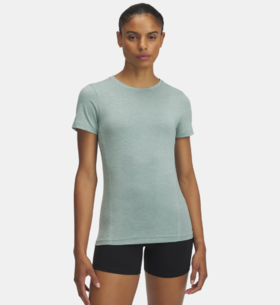 安德玛女子UA Meridian柔感系列短袖T恤1388770-348