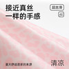 【商场同款】熳洁儿 冰雪丝家居服粉豹纹开衫淡粉色短袖短裤套装清凉透气25203101 商品缩略图2