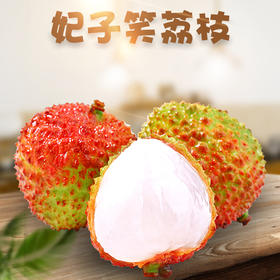 【秒杀】海南妃子笑荔枝中果0.9-1斤净重（单果18-20g）