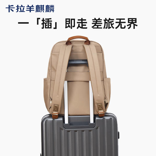 卡拉羊麒麟商务电脑防盗背包20升出差通勤多功能双肩包睿行CS5224 商品图5