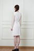 Le Malene 高级感白色拼接式西装连衣裙 19882 商品缩略图3