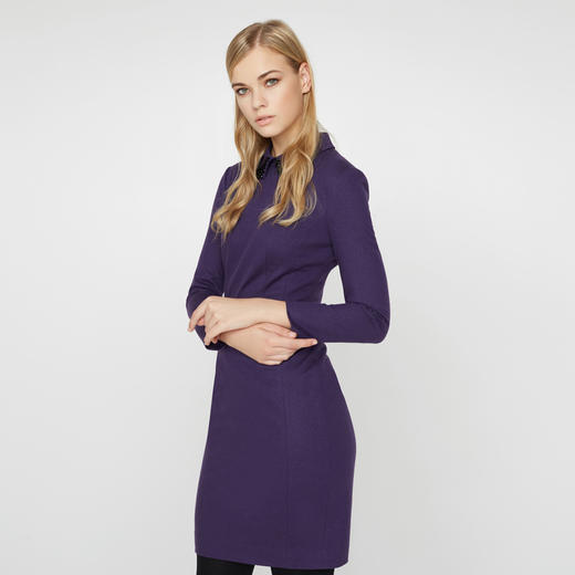 10003166253 宝姿PORTS 秋冬新品长袖包臀连衣裙 商品图2