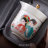 【今生簪花 来世漂亮】簪花羊脂玉瓷禅定杯/和合杯/咖啡杯/旅行杯/冰种玉瓷莲花杯/新中杯，徐建勇大师签章 品质保证 洁白细腻 温润如玉，精美包装 gao端佳礼 商品缩略图10