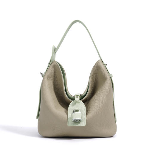 【预售3天】2025新款高级小众设计单肩包日常通勤大容量水桶休闲斜挎包XA9313 商品图6