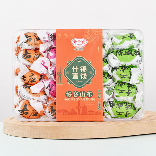 野风酥什锦蜜饯330g 山东特产凉果陈皮梅嘉应子橄榄零食独立包装伴手礼 商品图1