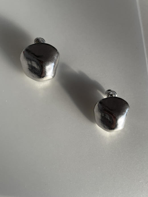 TINOM｜'020524 Pumice 浮石耳钉 [ 银 ] 商品图6