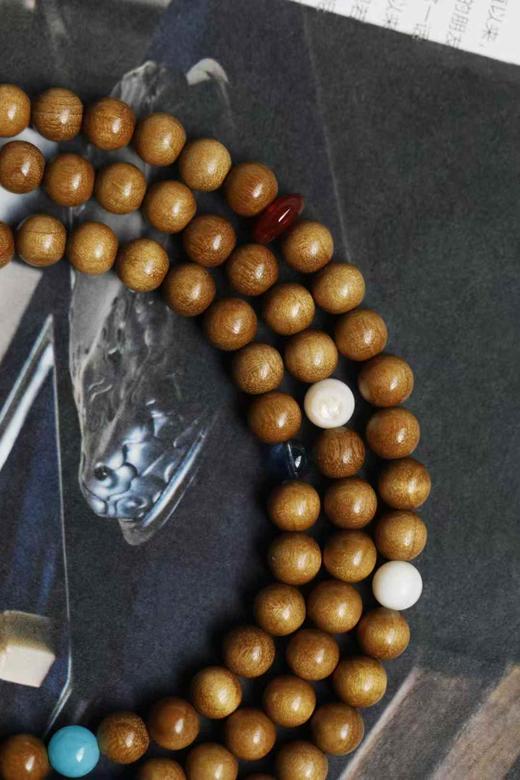 原创静月金丝楠手串8mm*108颗 商品图6