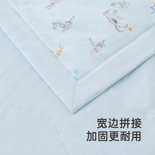 英氏婴儿被子夏季莫代尔凉感透气空调被抗菌2025新款YEBBJ1R005A YEBBJ1R006A YEBBJ1R007A 商品图3