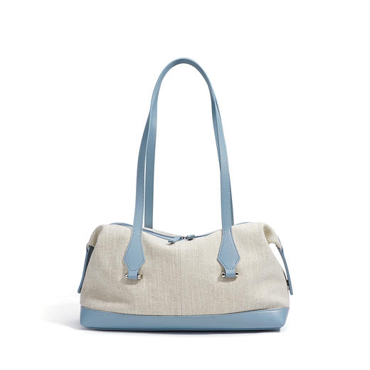 【预售3天】2025高级感轻复古手提腋下波士顿包大容量通勤单肩托特包MJ8535 商品图7