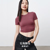 simplepieces秋季新品T恤女SPS修身短款合体T恤 商品缩略图2