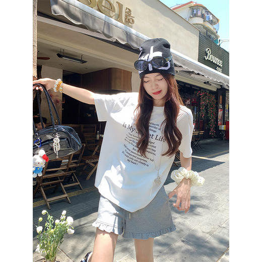 【149元任选2件】 现货！木耳花边休闲短裤 商品图3