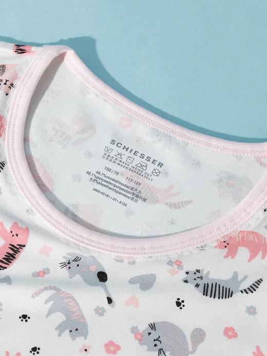 【COOL凉感喵星人】SCHIESSER德国舒雅女童家居套装3F/22512H 商品图3