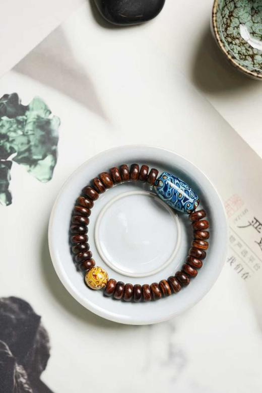 原创 海黄片珠【碧云】5x10mm 32颗 商品图1