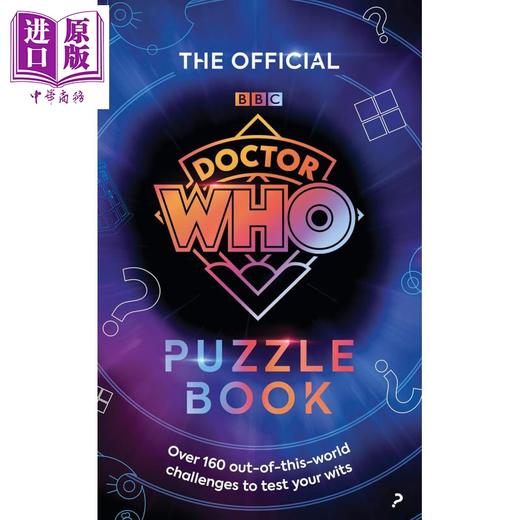 【中商原版】神秘博士官方谜题书 The Official Doctor Who Puzzle Book 英文原版 Simon Fox 休闲益智游戏 解谜游戏 商品图0