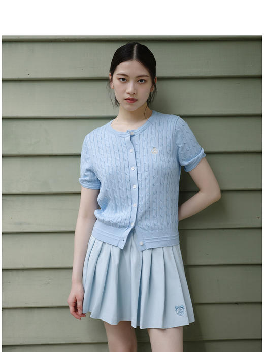 TeenieWeenie小熊卡通毛针织开衫女春季女毛衫TTCK25M501Z 商品图4