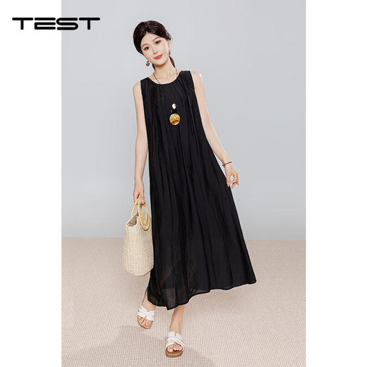 夏上新时尚优雅气质高级感连衣裙4252117 商品图1