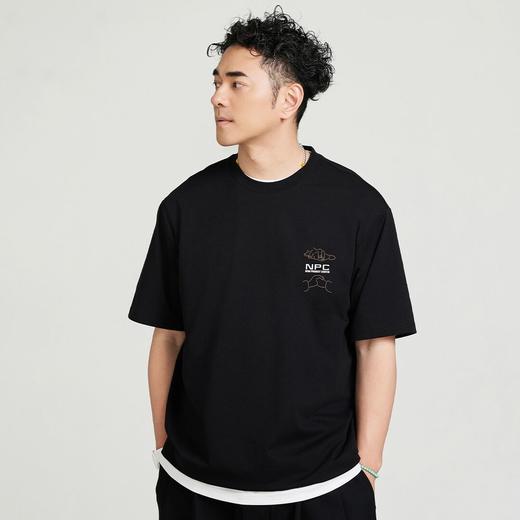 NPC15周年印花全棉重磅短袖男潮流宽松舒适高考毕业季NP46TE02 商品图2