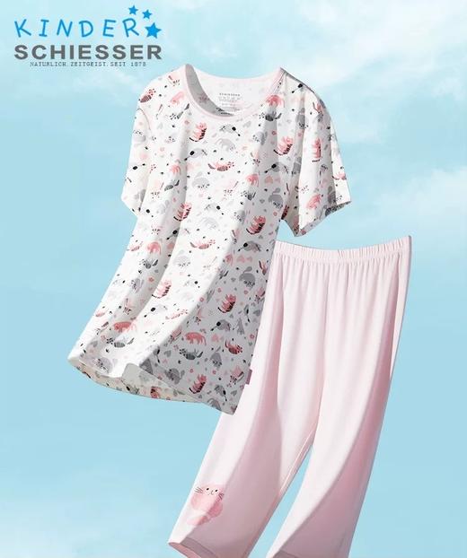 【COOL凉感喵星人】SCHIESSER德国舒雅女童家居套装3F/22512H 商品图0