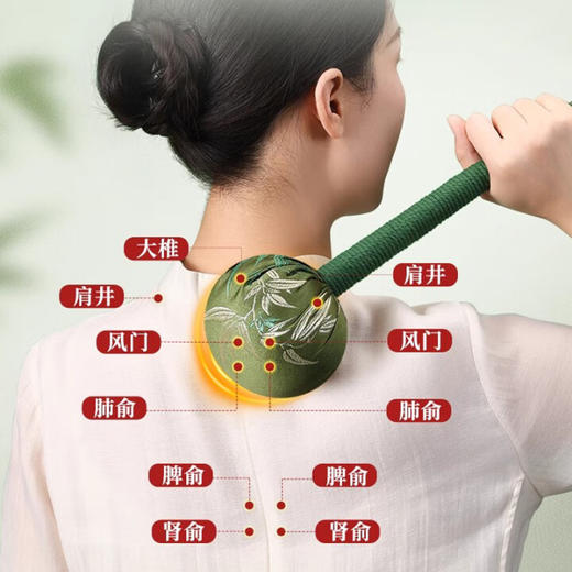 医川 节节高升艾草锤礼品物盒养生日按摩敲打棒捶 商品图5