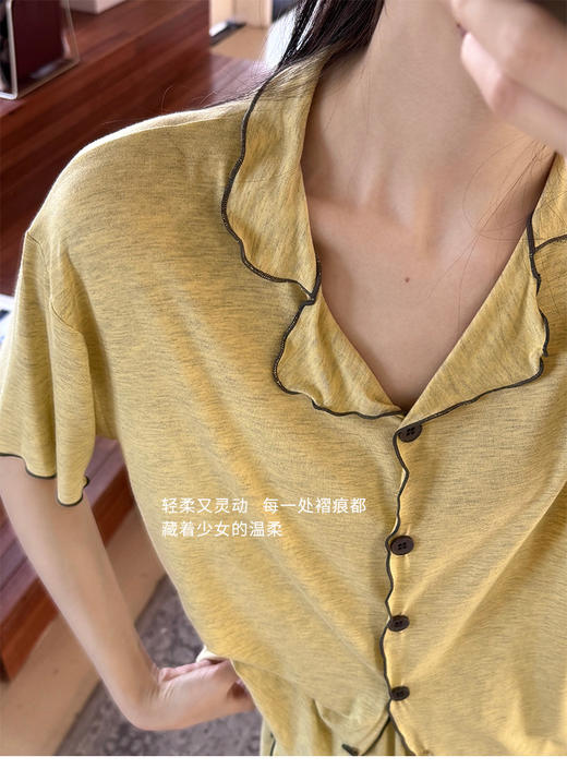 ‼️被问爆的【韩里韩气免Bra睡衣】自带胸垫😘舒适度满分💯 选对家居服真的会幸福感暴增‼️ 商品图11