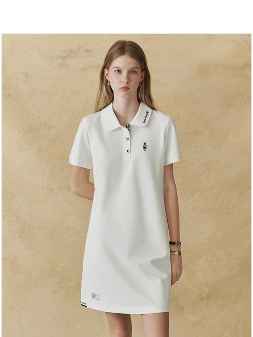 Teenie Weenie小熊字母连衣裙女夏季女短裙TTOM252601T 商品图1