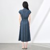 「高货wl」全新升级【铂金会员339/天猫459/差价120】(31604)洛诗琳气质莱赛尔牛仔连衣裙2025夏季通勤收腰显瘦长裙 商品缩略图1