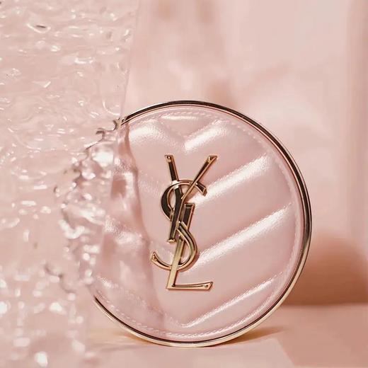 【赠香水小样三件套（7.5mlx3支）礼袋】YSL圣罗兰粉皮革气垫正装12g/黑皮革气垫正装14g一般贸易 商品图4