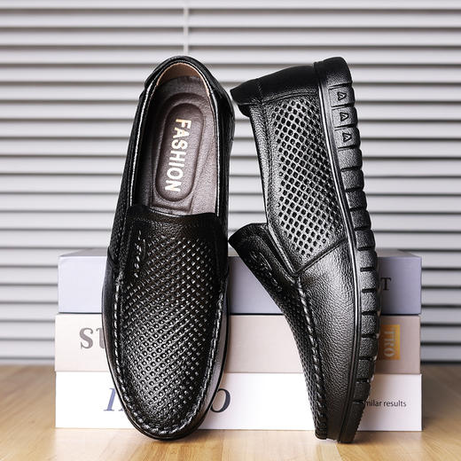 凯撒KAISER男士 牛皮沙滩鞋&牛皮洞洞皮鞋 商品图2