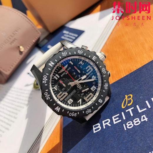 高端定制 原单百年灵BREITLING  专业耐力系列 男士石英腕表 全碳纤维表壳，石英计时腕表，表径44mm 商品图2