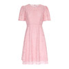 EITIE爱特爱新中式对襟珍珠盘扣收腰显瘦粉色连衣裙夏季新款B2507668 商品缩略图5