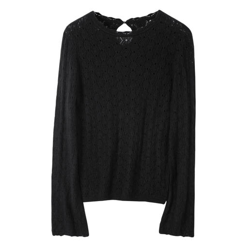 SENDI女士含羊毛镂空套衫FH3132 商品图1