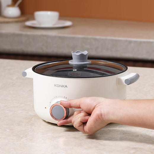 康佳（KONKA）电火锅 家用电锅一体多功能电煮锅多功能锅 大火力火锅KDHG-3005-M 商品图1