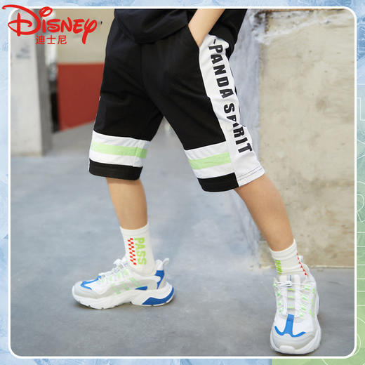 迪士尼男童短裤夏季薄款2022新款洋气儿童夏装男孩五分裤宽松潮流 商品图4