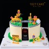 1027CAKE |  挖土机蛋糕 工程车  隧道 商品缩略图2