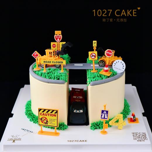 1027CAKE |  挖土机蛋糕 工程车  隧道 商品图2