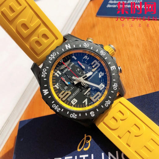 高端定制 原单百年灵BREITLING  专业耐力系列 男士石英腕表 全碳纤维表壳，石英计时腕表，表径44mm 商品图3