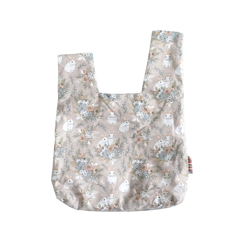 HUJI祤集套结手提包插画花园兔兔